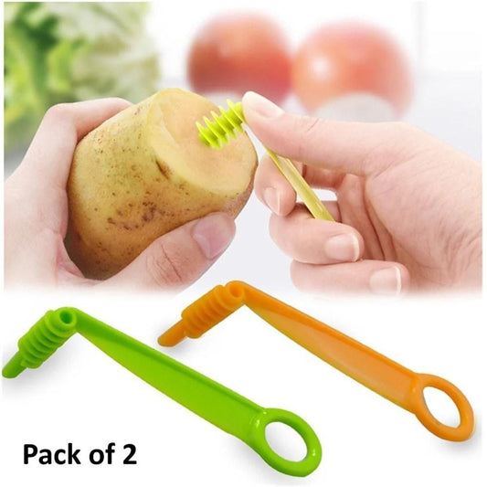 Cucumber Carrot Potato Vegetable Spiral Slicer Blade (Pack of 2)